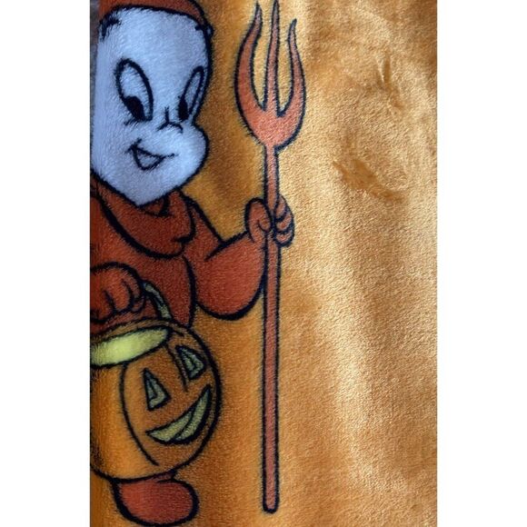 Casper the Friendly Ghost & Wendy Blanket Throw 50x70” Halloween Costumes NEW - Picture 8 of 16